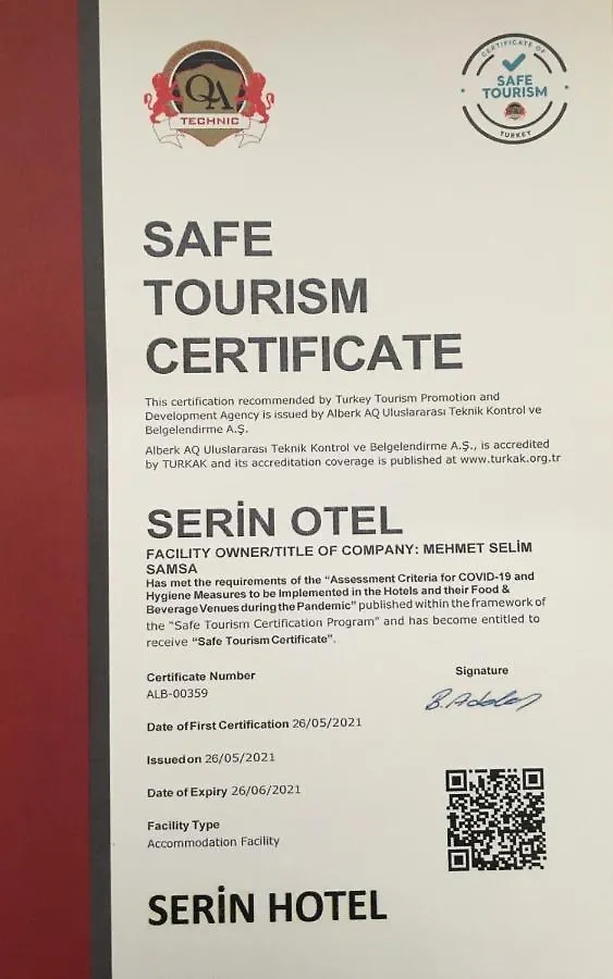 Serin Hotel Marmaris